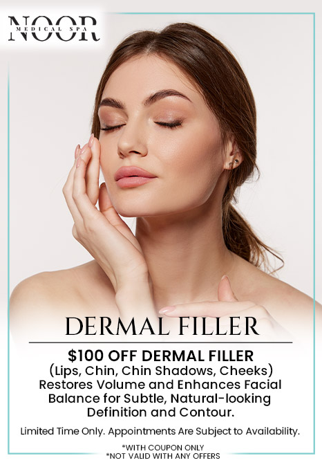 The purpose of dermal fillers is to precisely minimize the visibility of wrinkles and fine lines. By plumping it up, they smooth out these wrinkles and give the skin a more youthful, smooth appearance. Your wishes can be fulfilled by our board-certified doctor, Dr. Nasser Nasseri MD. Visit Noor Medical Spa for effective and comprehensive treatment. For more information, contact us or request an appointment online. We are conveniently located at 700 Geipe Road Suite 100 Catonsville, MD 21228. The purpose of dermal fillers is to precisely minimize the visibility of wrinkles and fine lines. By plumping it up, they smooth out these wrinkles and give the skin a more youthful, smooth appearance. Your wishes can be fulfilled by our board-certified doctor, Dr. Nasser Nasseri MD. Visit Noor Medical Spa for effective and comprehensive treatment. For more information, contact us or request an appointment online. We are conveniently located at 700 Geipe Road Suite 100 Catonsville, MD 21228.